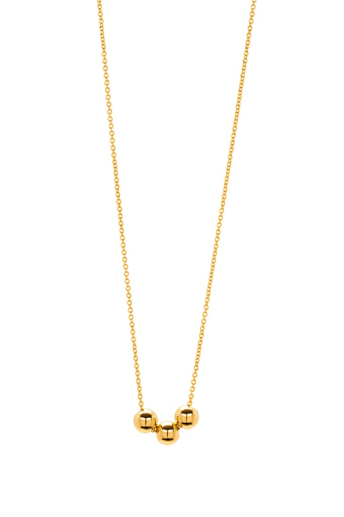 Gorjana Newport Charm Adjustable Necklace in Gold