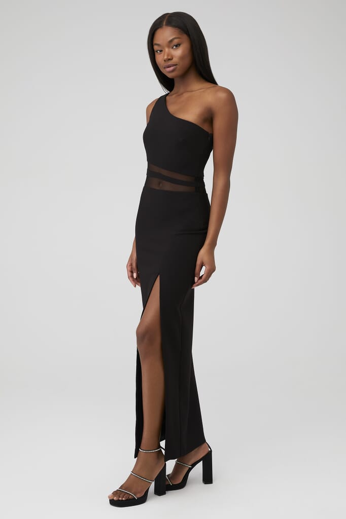 LIKELY | Nolita Gown in Black | FashionPass