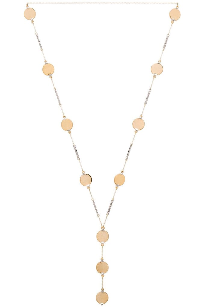 House of Harlow 1960 Nuri Y Necklace in Gold