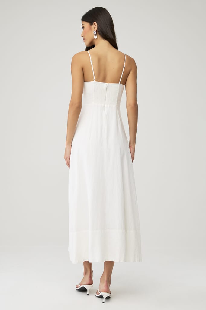 white dresses for ladies online Make It Your Own White Tiered Dress, X-Large - The Mint Julep Boutique
