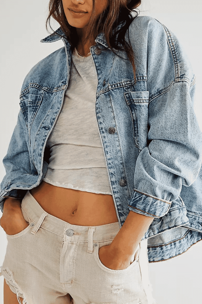 ヤマト工芸 Free People フリーピープル レディース 女性用 ファッション アウター ジャケット コート ジャケット Opal Swing  Denim Jacket Ocean Night 通販
