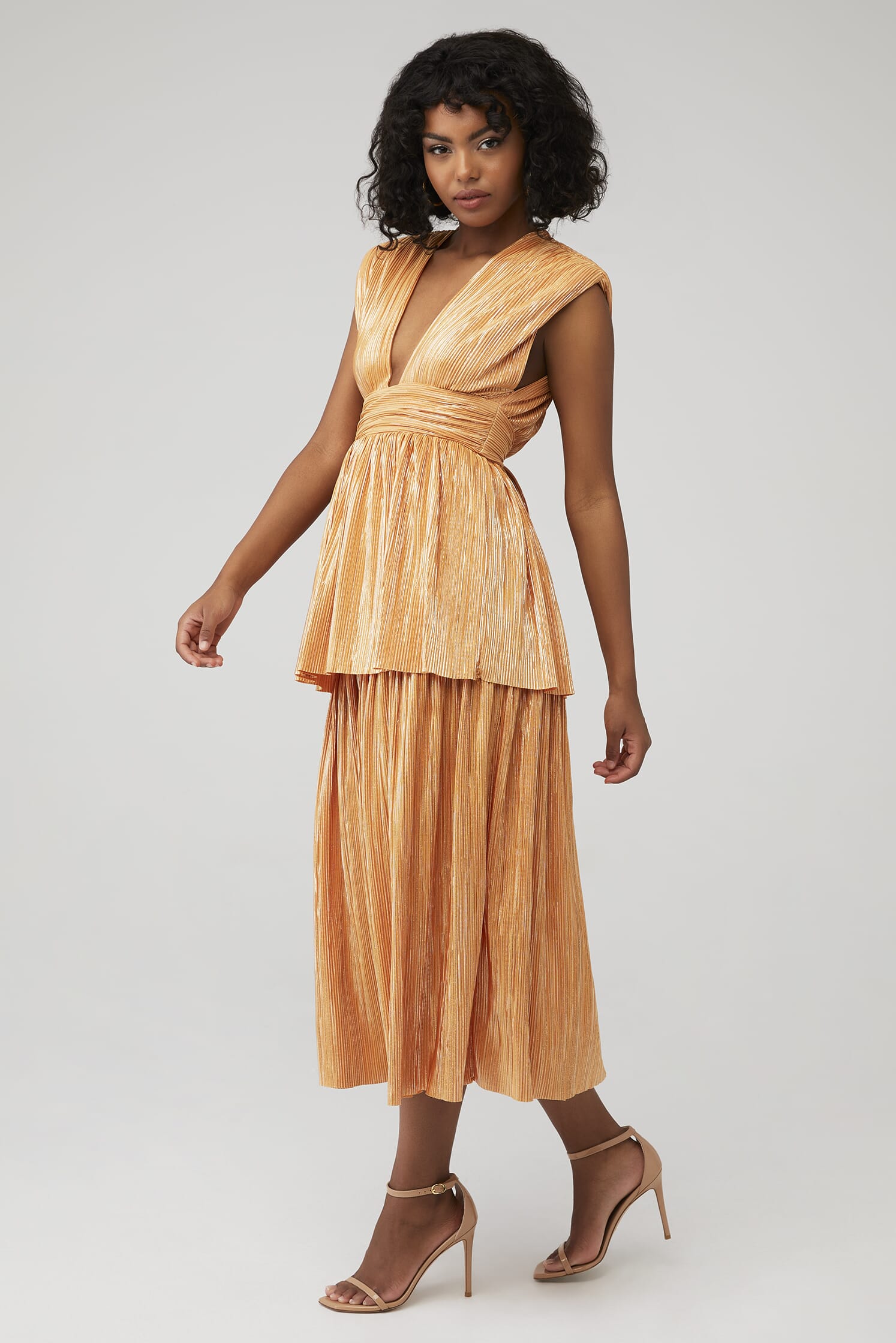 sabina musayev brown dress TESSA DRESS – Sabina Musayev USA main image 1