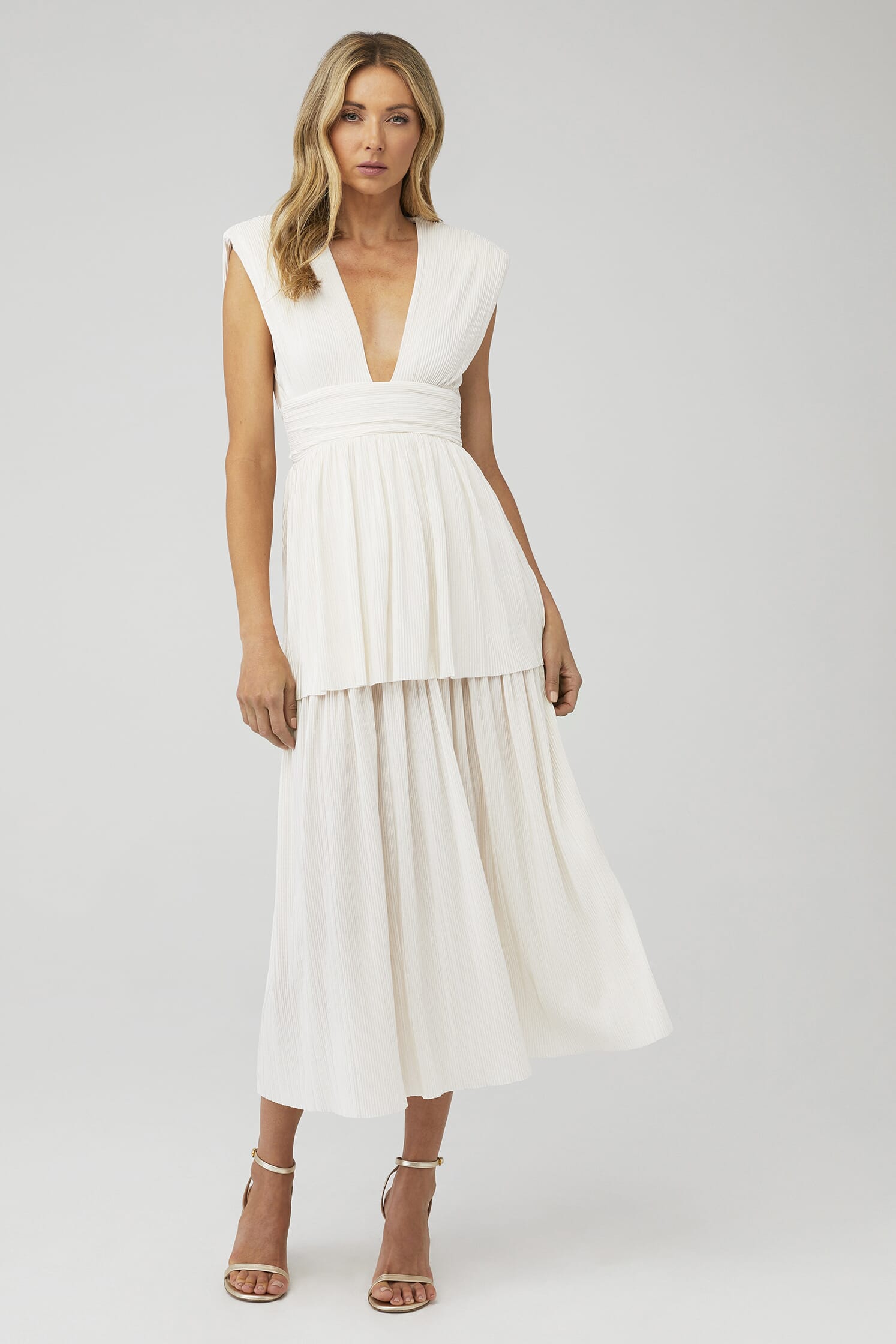 SABINA MUSAYEV | Ophelia Dress in Off White| FashionPass