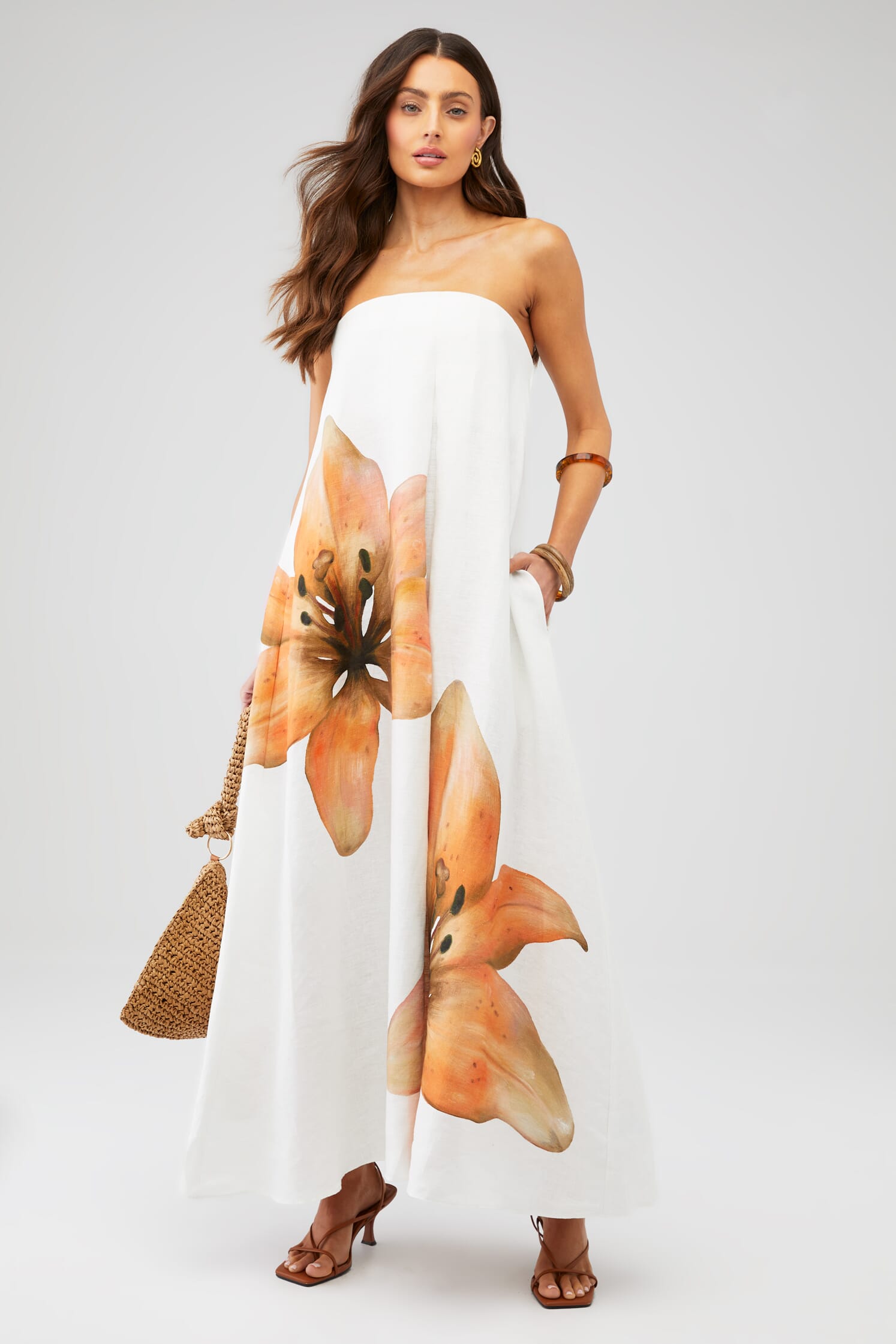 SIGNIFICANT OTHER | Parisa Maxi Dress in Tigerlily| FashionPass
