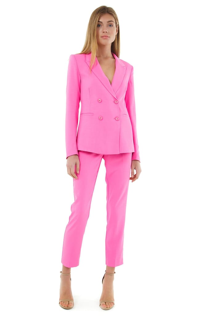 Bardot Parisienne Blazer in Pink Pop