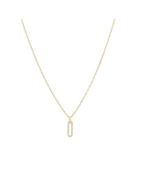 Gorjana | Parker Shimmer Necklace in Gold | FashionPass