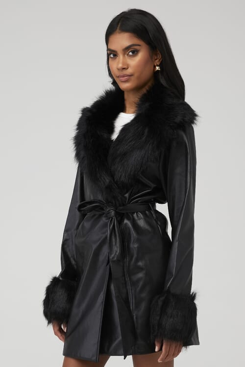 Black penny lane clearance coat