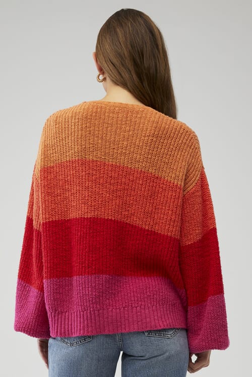 Show Me Your Mumu | Pismo Sweater in Sunrise Stripe| FashionPass