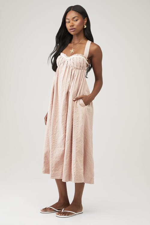 Free People | Poppy Midi in Sweet Nothings| FashionPass