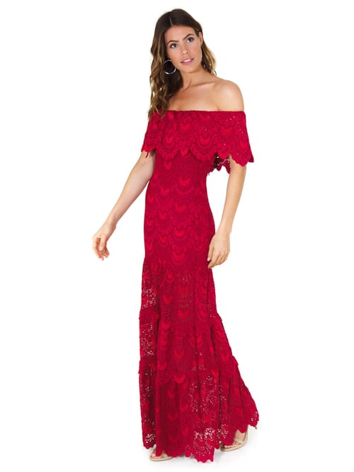 Nightcap positano hot sale maxi dress