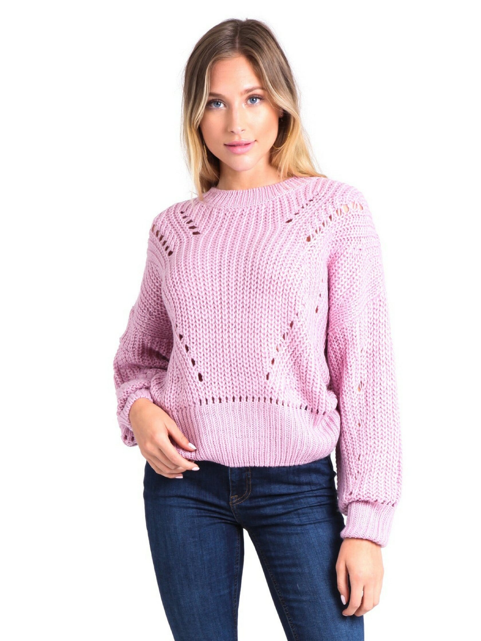 Pretty in Pink Sweater