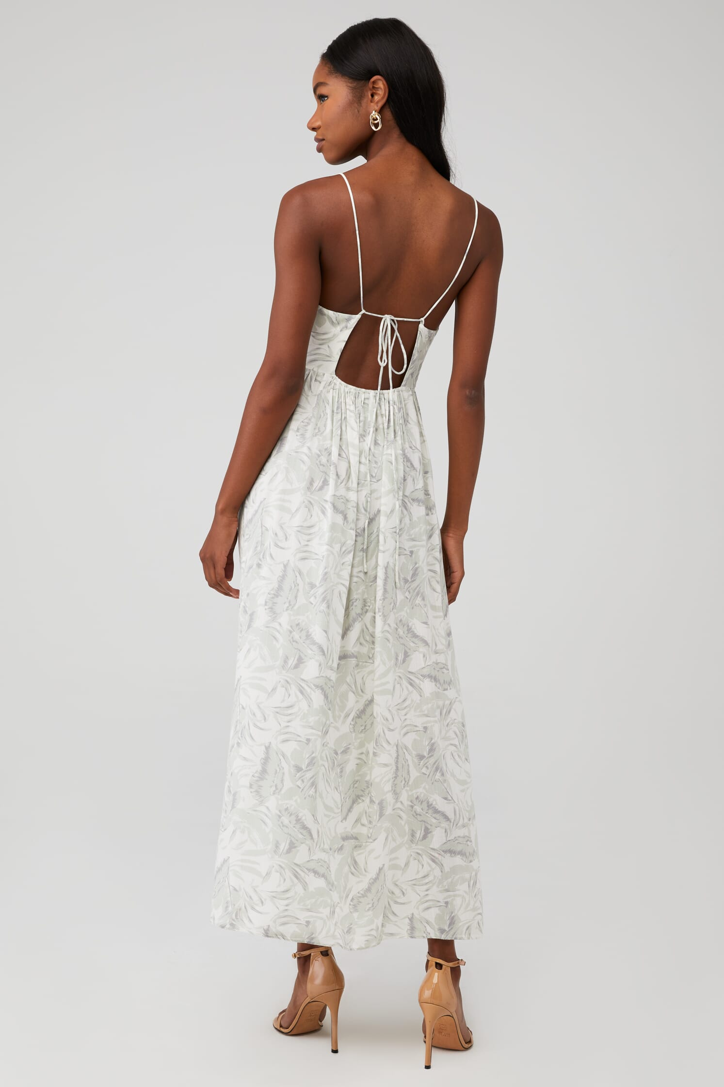 chinese dress ladies MINKPINK Alessia White Cotton Floral Applique Mini Dress main image 0