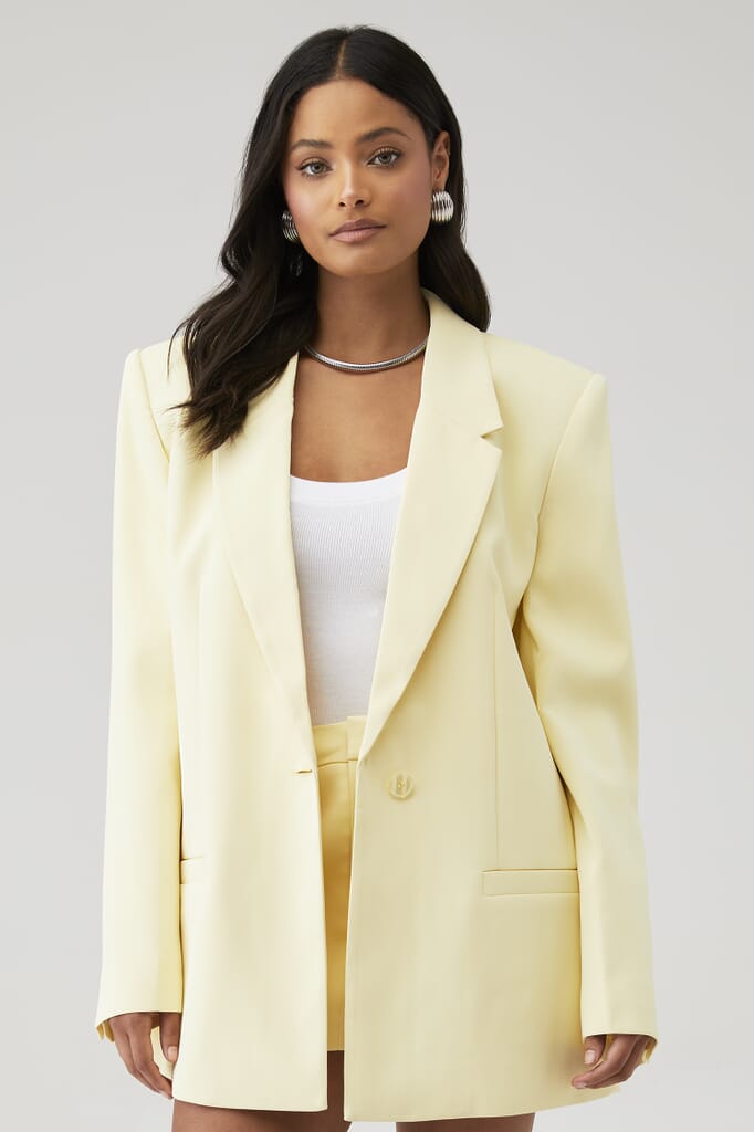 SER.O.YA | Prudence Blazer in Butter| FashionPass