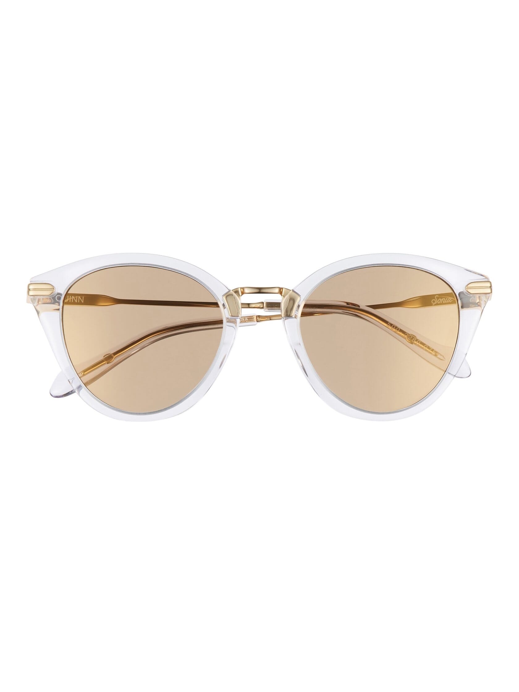 Sonix Quinn Sunglasses in Clear/Amber FashionPass