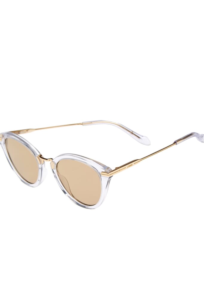 Sonix Quinn Sunglasses in Clear/Amber FashionPass
