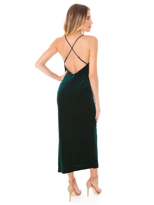 raven dress bardot