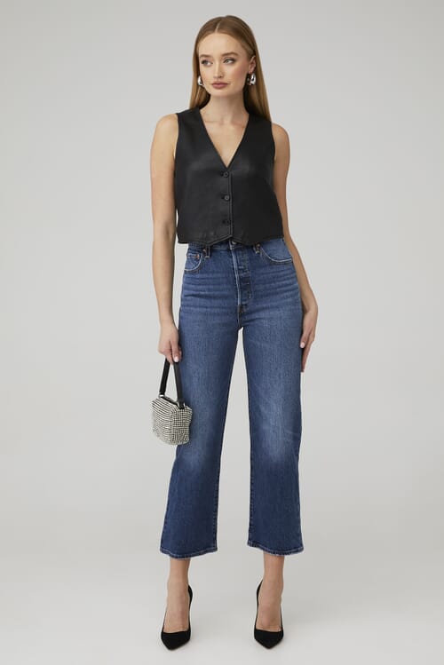 LEVI'S | Ribcage Straight Ankle in Valley View| FashionPass