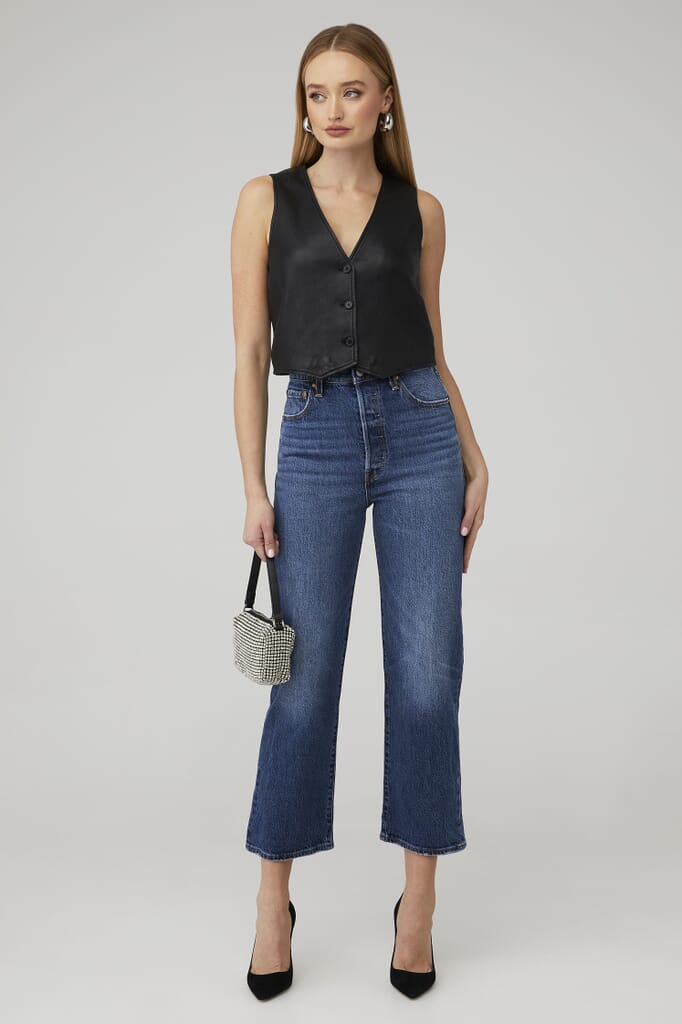 LEVI'S Ribcage Straight Ankle in Valley View FashionPass