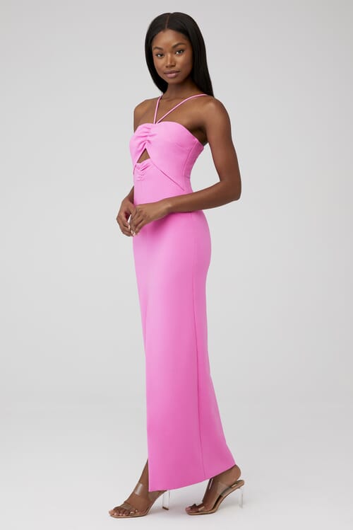 LIKELY | Rocky Gown in Pink Sugar| FashionPass