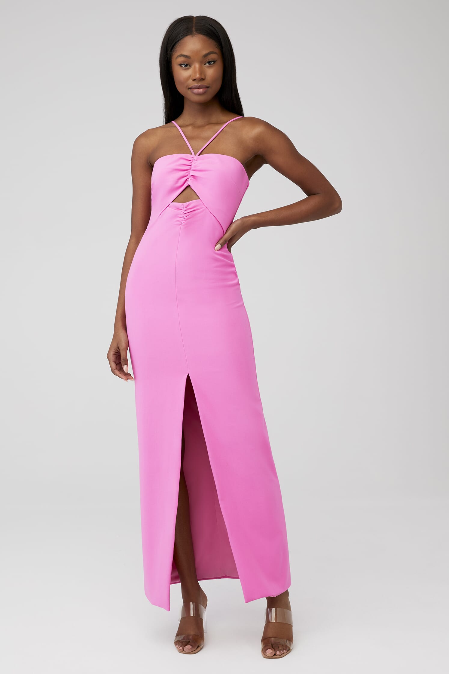 LIKELY | Rocky Gown in Pink Sugar| FashionPass