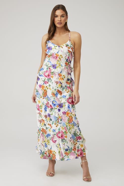 Top Show Me Your Mumu Floral Calypso Dress