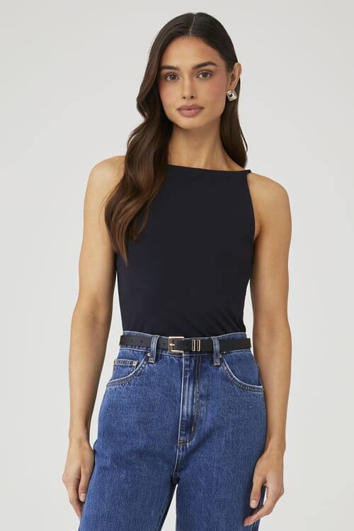 NIA | Fremont Top in Black| FashionPass