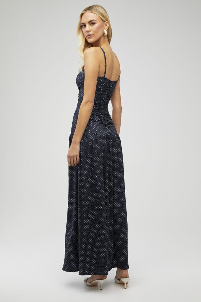 we wore what ruched maxi dress Weworewhat Ruched Asymmetrical Knit Maxi Dress  Bluefly