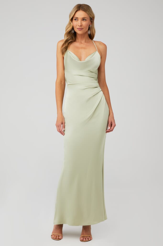 Skye Gown #0528 Gold