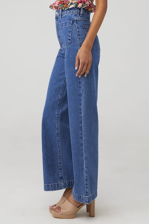 定価1.8万　ROLLA’S SAILOR JEAN ASHLEY BLUE Rolla's Sailor Jean - Ashley Blue | Harbour Thread