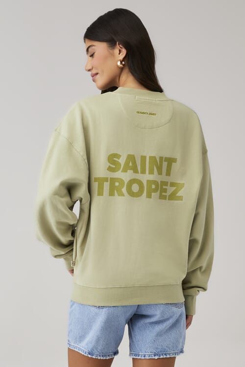 トップス ARAMINTA JAMES/PARIS SWEATSHIRT Paris Love Sweatshirt, Tan | Araminta James – Ted & Olive