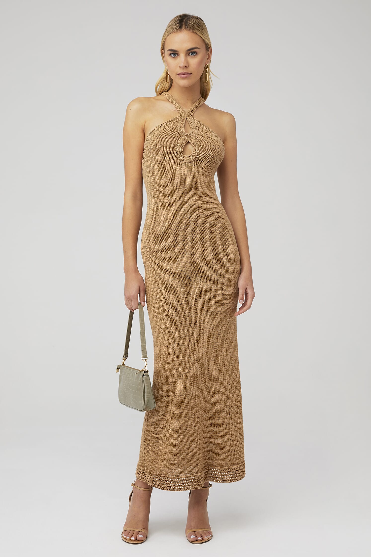 SIGNIFICANT OTHER | Saoirse Midi Dress in Biscuit| FashionPass SIGNIFICANT OTHER | Saoirse Midi Dress in Biscuit| FashionPass