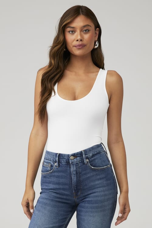 Free People | Clean Lines Muscle Cami in Chocolate Merlot