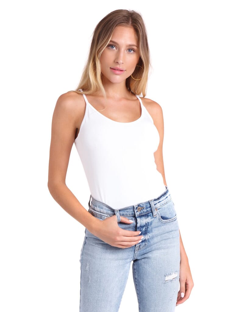 Free People | Seamless Scoop Cami in White| FashionPass