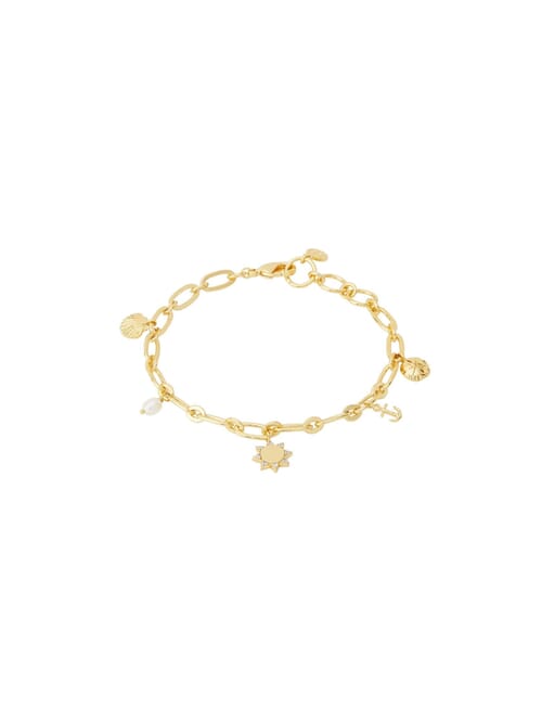 Gorjana | Seashell Charm Bracelet in Gold| FashionPass
