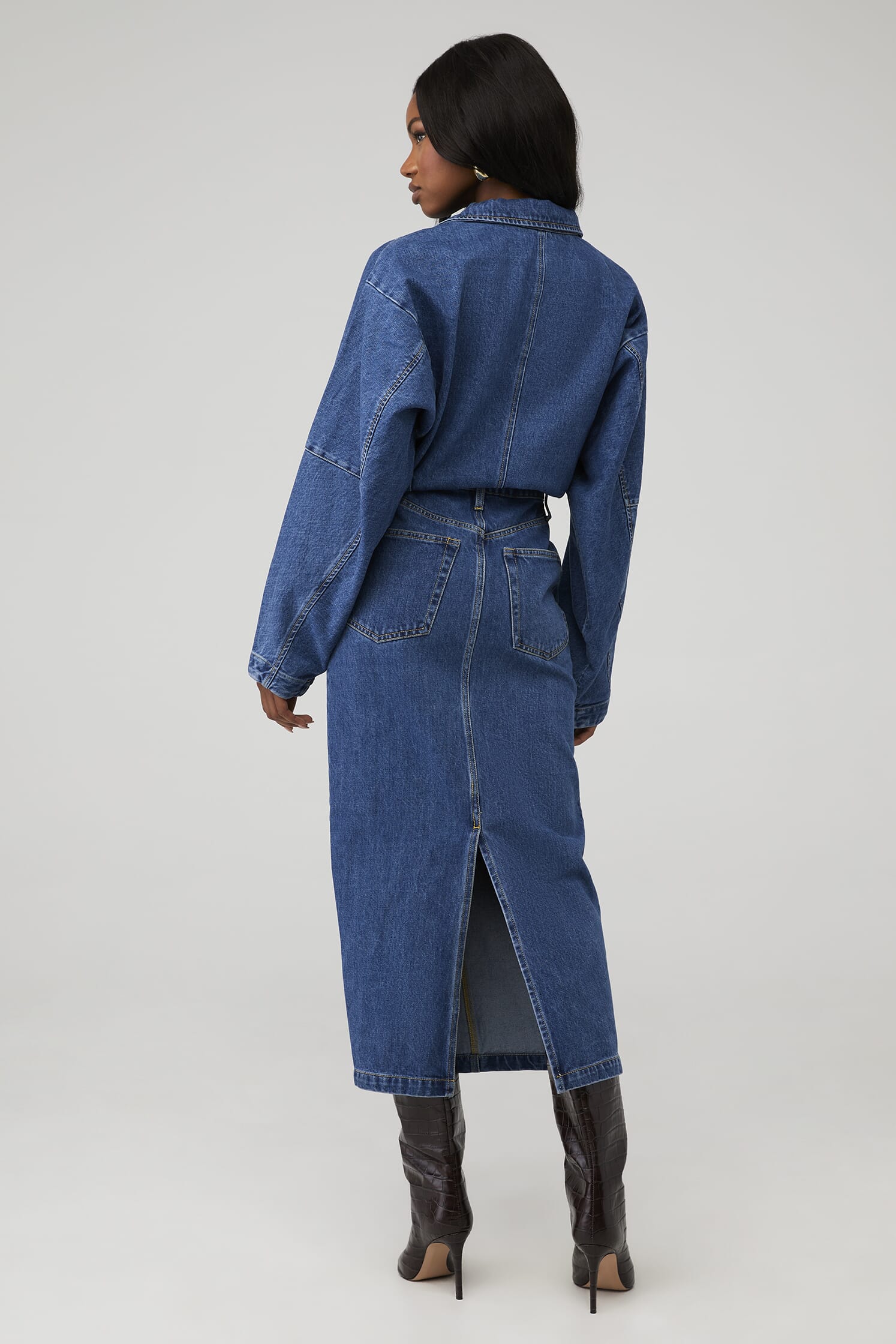 ronny kobo sebastian denim dress Ronny Kobo