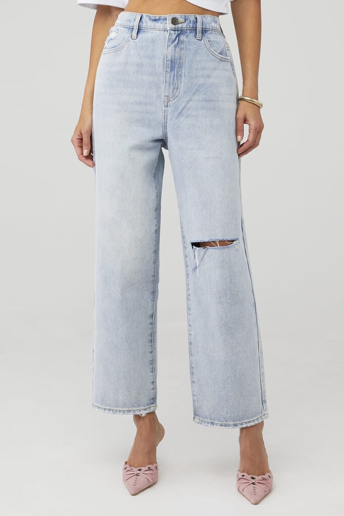 Show Me Your Mumu | Sedona Straight Jean in Blue Haze| FashionPass