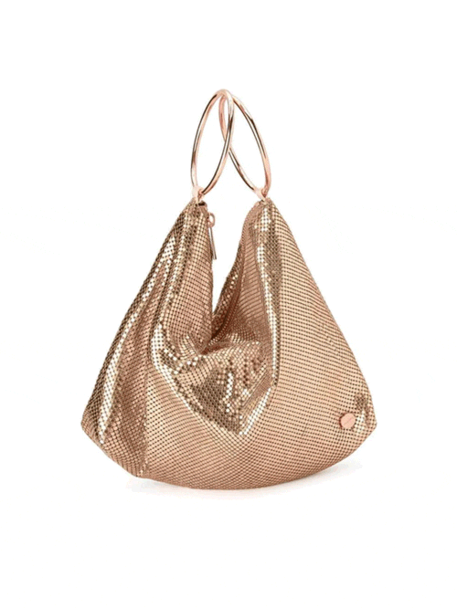 olga berg shar mesh bag