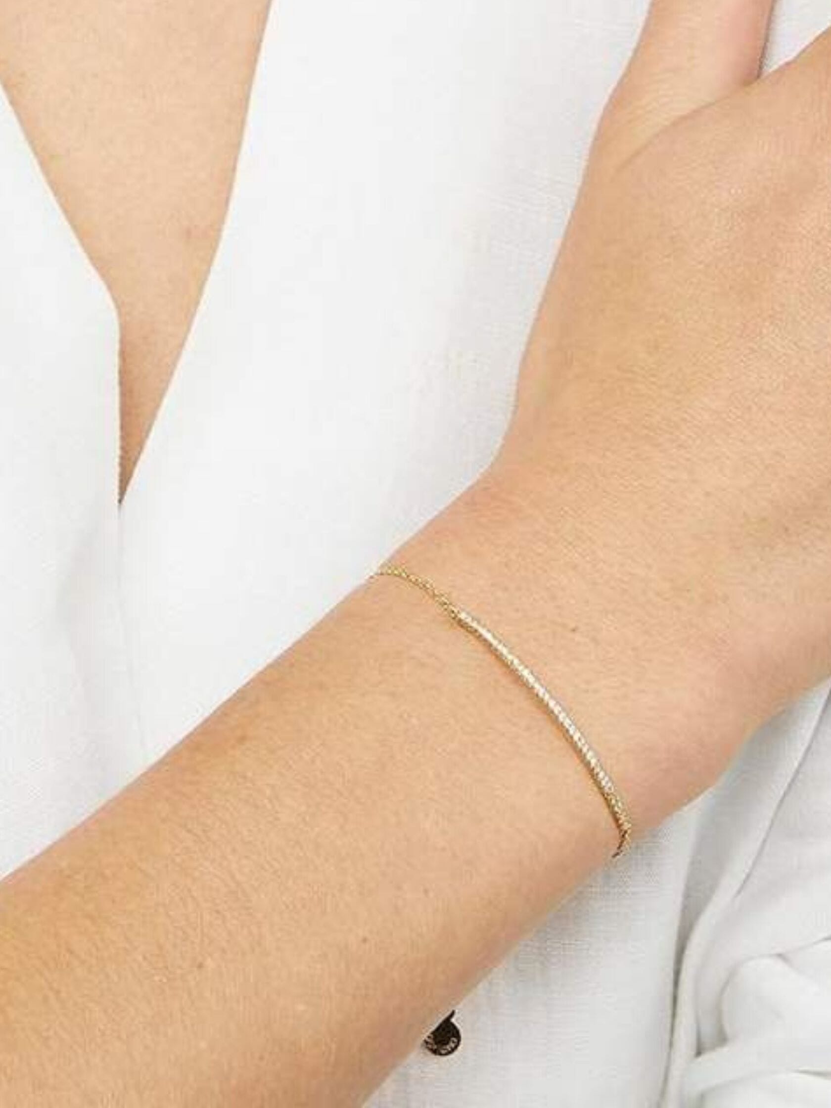 Gorjana | Shimmer Adjustable Bracelet in Gold| FashionPass