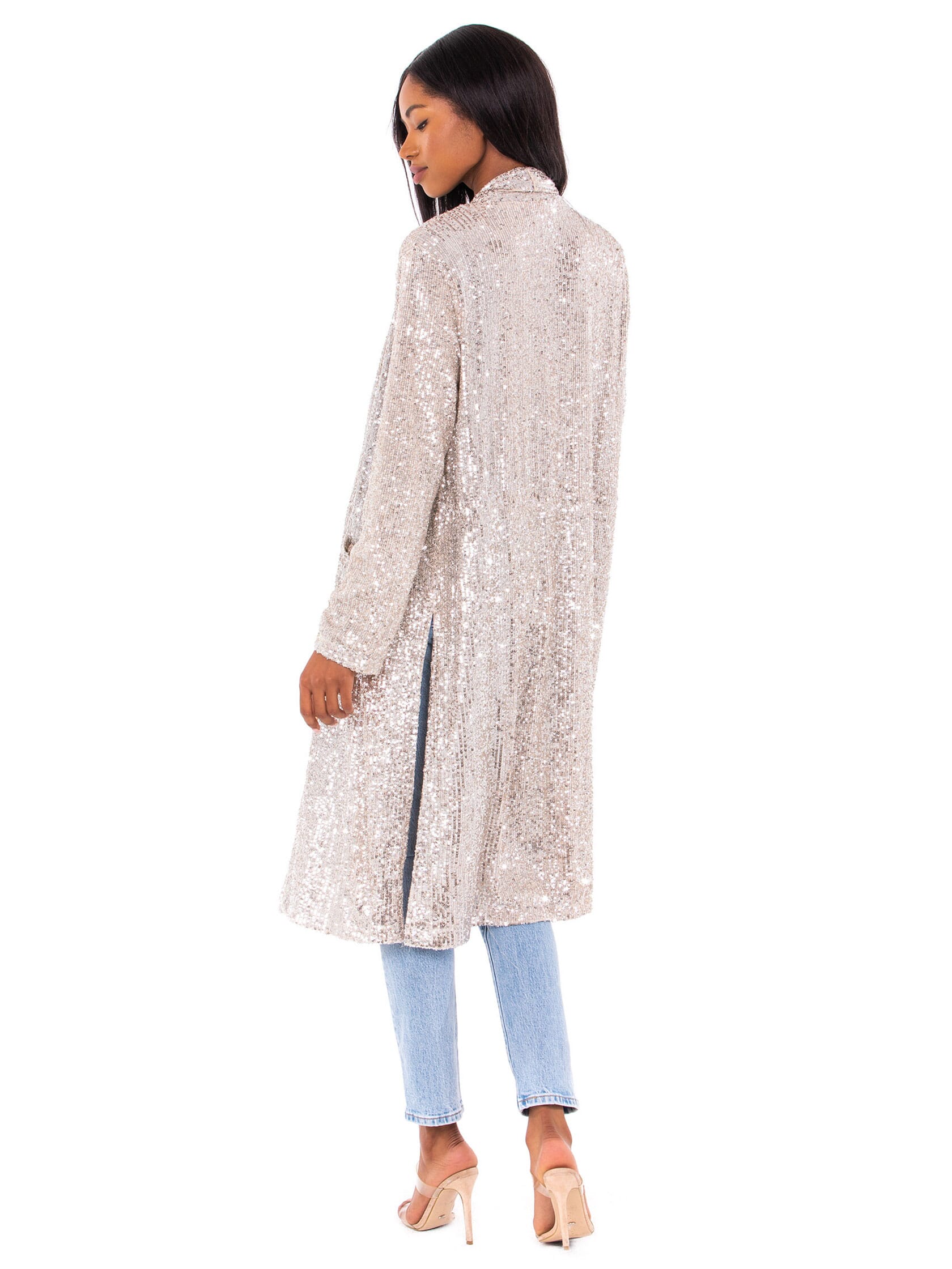 Show Stopper Sequin Duster Jacket curated on LTK