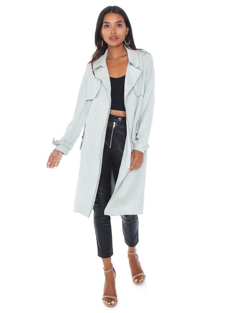 Lost In Lunar SIENNA TRENCH in gray