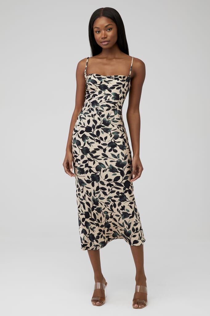 BEC + BRIDGE | Silhouette Vine Maxi Dress in Print| FashionPass