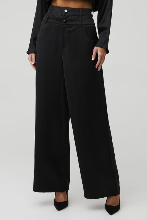 Nonchalant Label | Simon Pant in Black| FashionPass