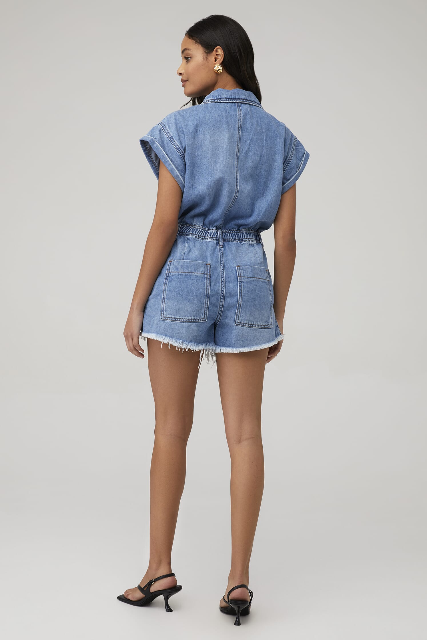 Nia Surplice Romper Nia Surplice Romper