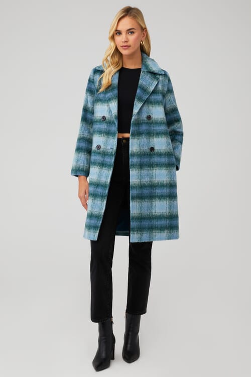 minkpink shearling coat