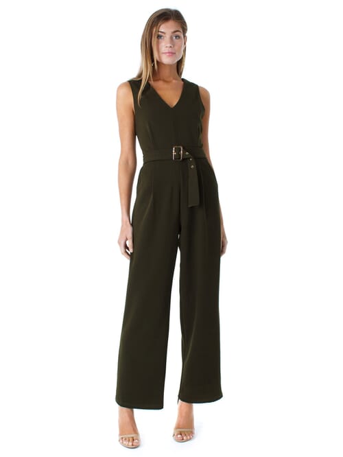 Bishop and young front cheap tie jumpsuit