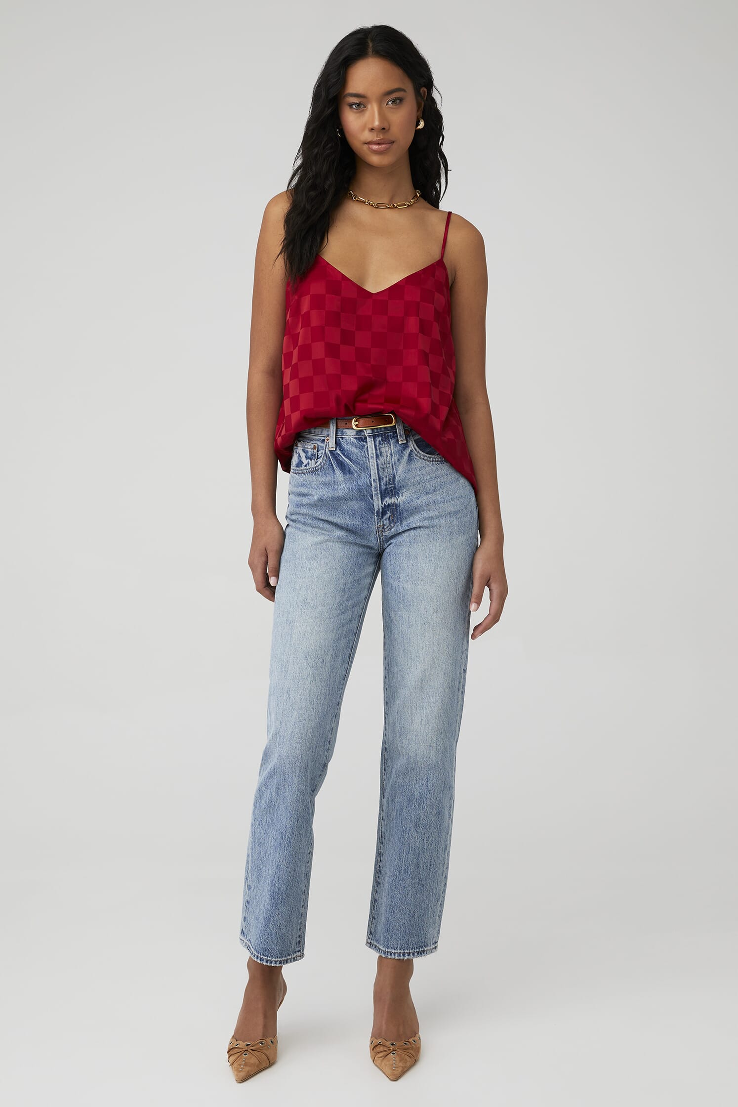 Show Me Your Mumu Maritime Top - Red Stripe