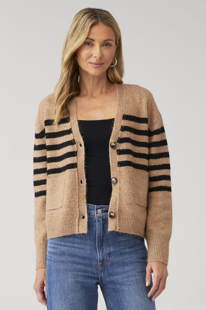 John + Jenn Edison Sweater in Iced Mocha main image 1