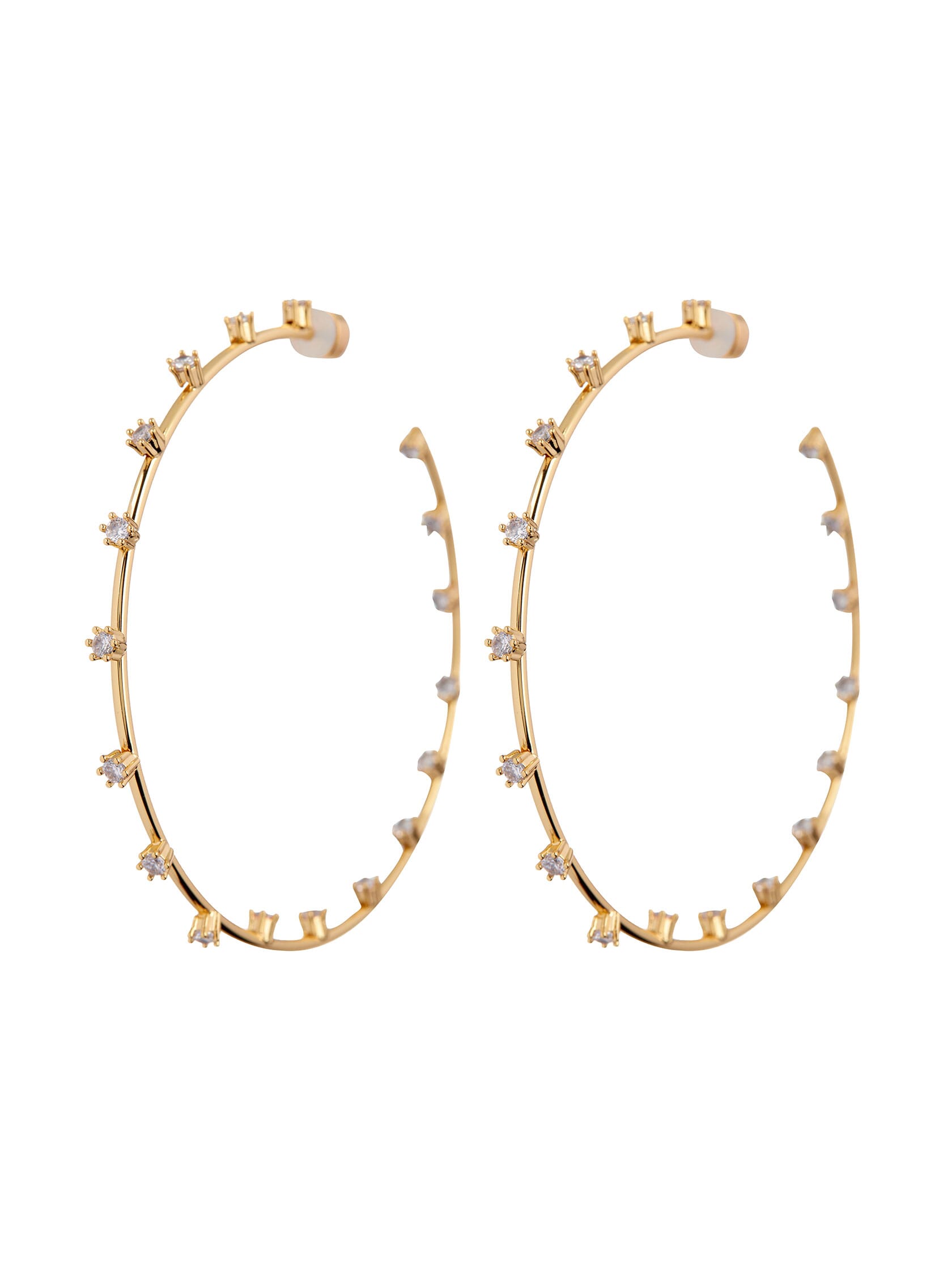 Luv Aj | Stardust Statement Hoops in Gold| FashionPass