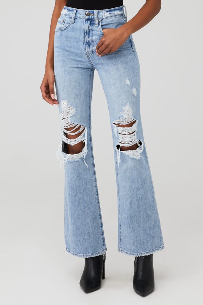 PISTOLA | Stevie Jeans in Palms Distressed| FashionPass
