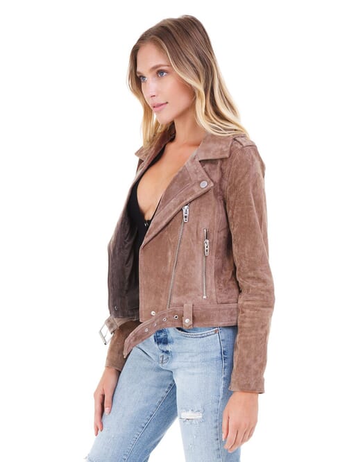 Blank nyc coffee bean hotsell suede jacket